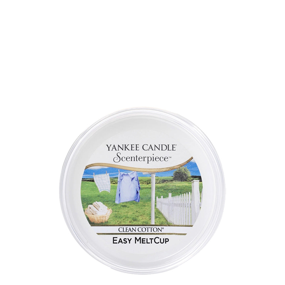 Yankee Candle Scenterpiece Easy MeltCup Clean Cotton