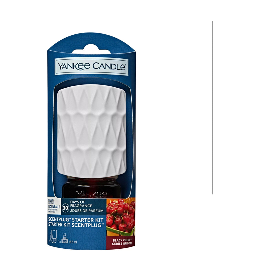 Yankee Candle Scentplug Organic Pattern Starter Kit Black Cherry