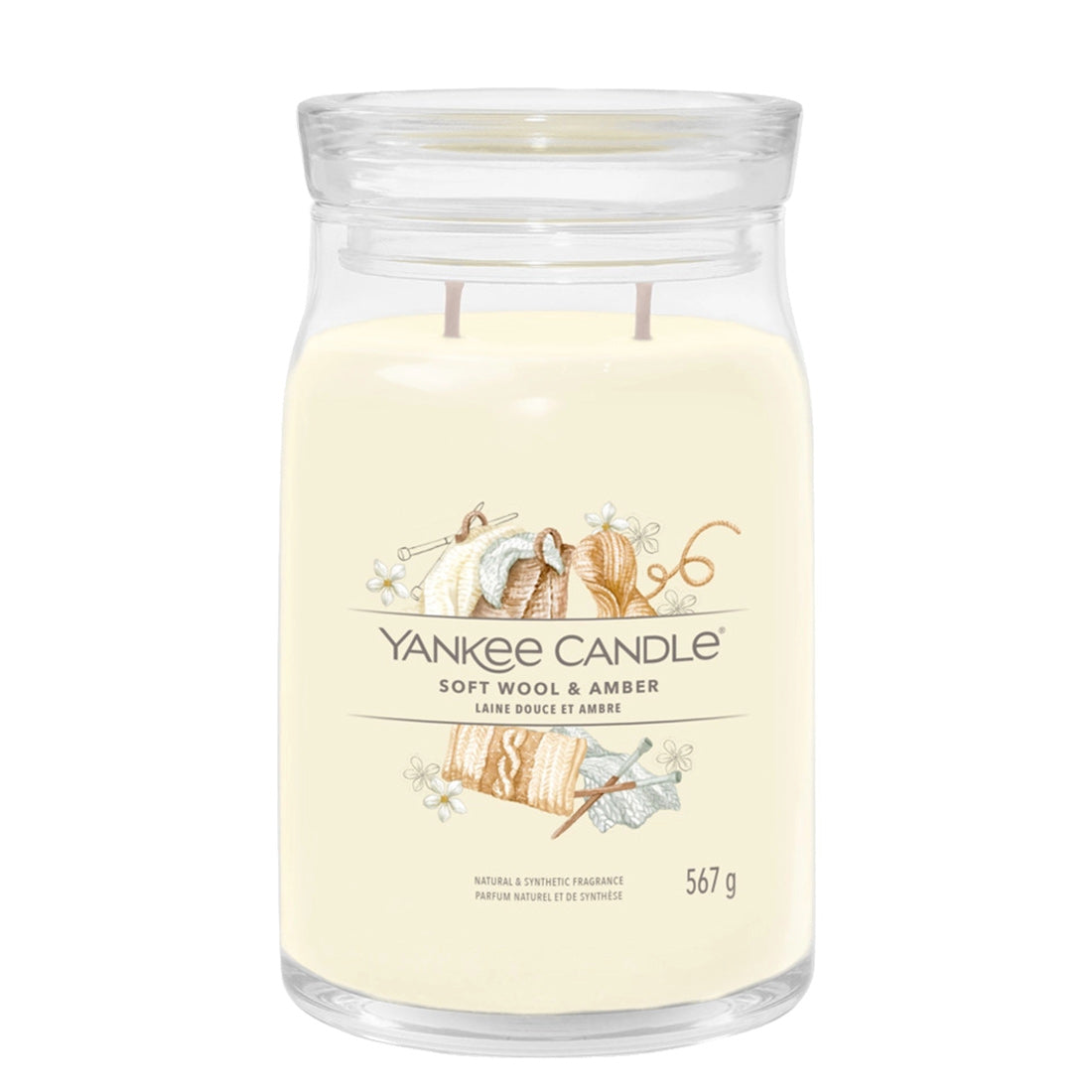 Yankee Candle Soft Wool & Amber Signature