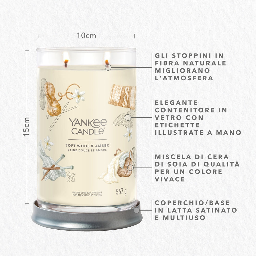 Yankee Candle Soft Wool & Amber Signature Tumbler-2