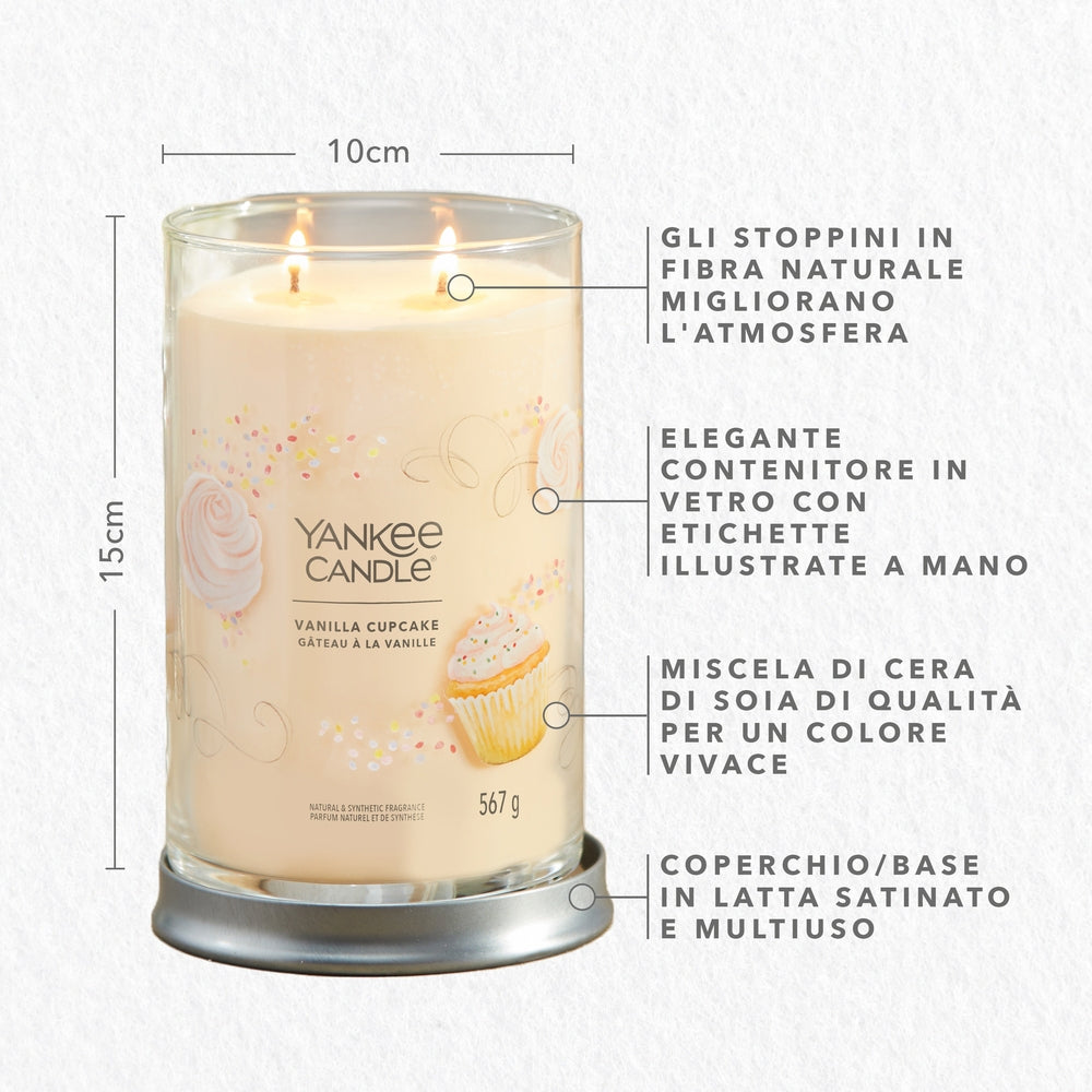 Yankee Candle Vanilla Cupcake Signature Tumbler-2