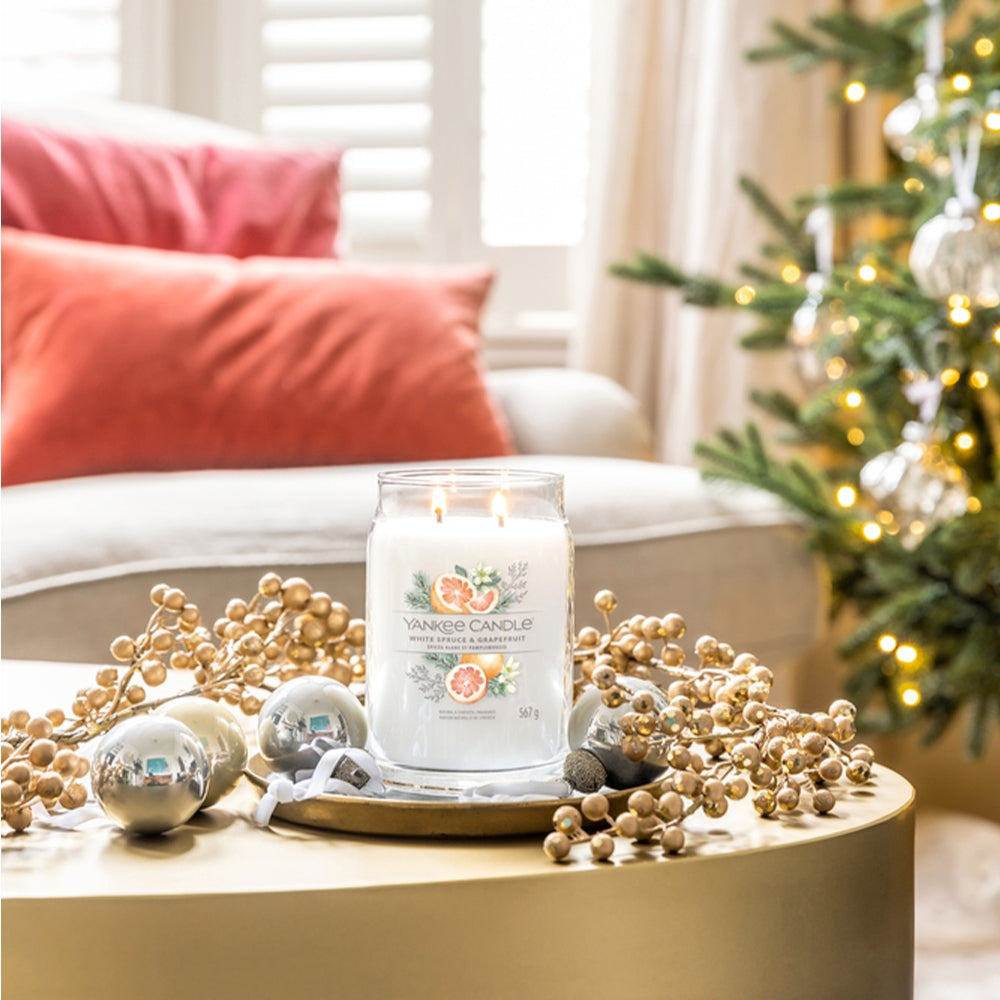 Yankee Candle White Spruce & Grapefruit-3