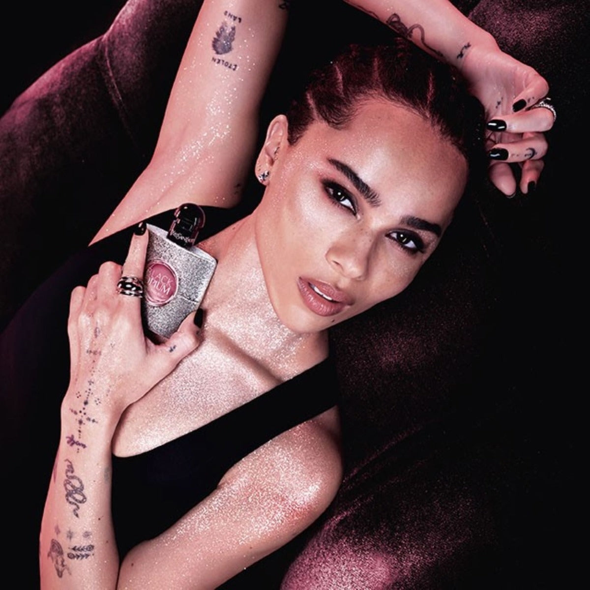 Yves Saint Laurent Black Opium Glitter-3