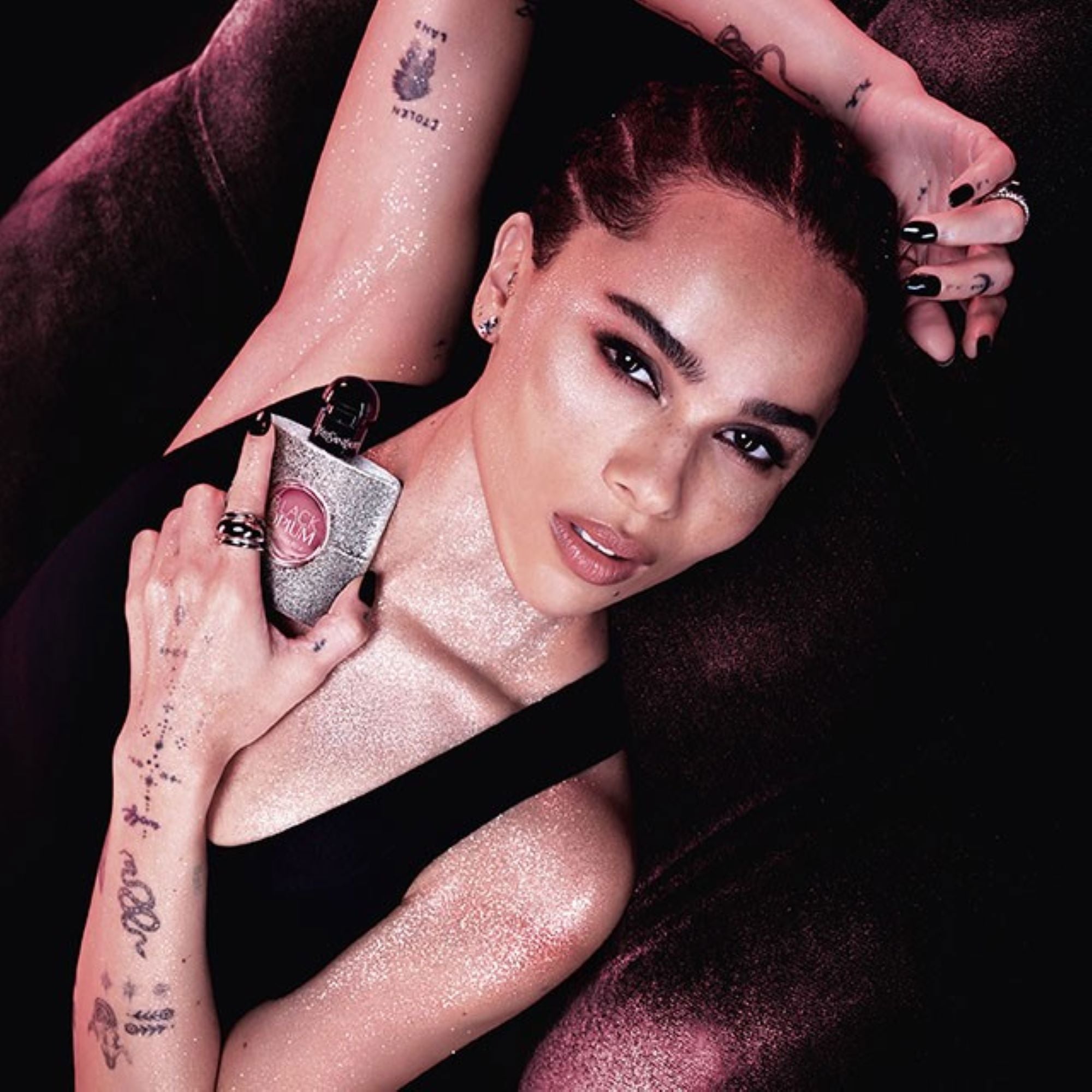 Yves Saint Laurent Black Opium Glitter-5