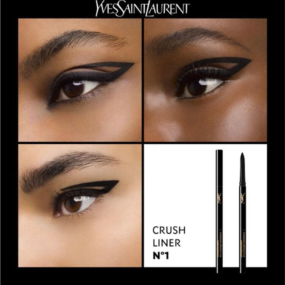 Yves Saint Laurent Crushliner 1 Noir Intense-2