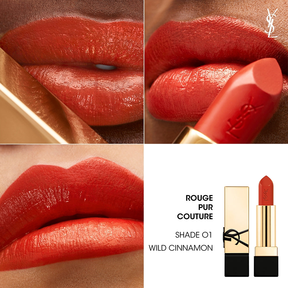 Yves Saint Laurent Rouge Pur Couture O1-4