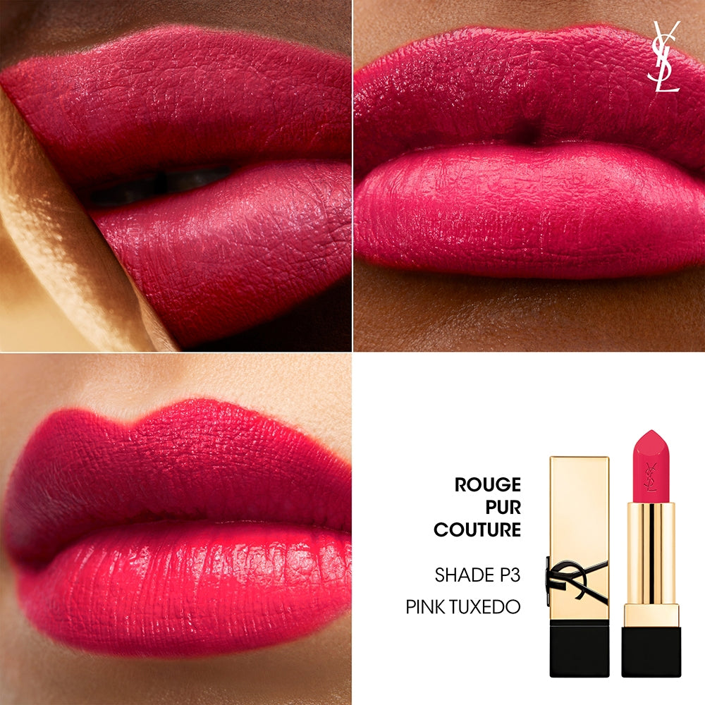 Yves Saint Laurent Rouge Pur Couture P3-4
