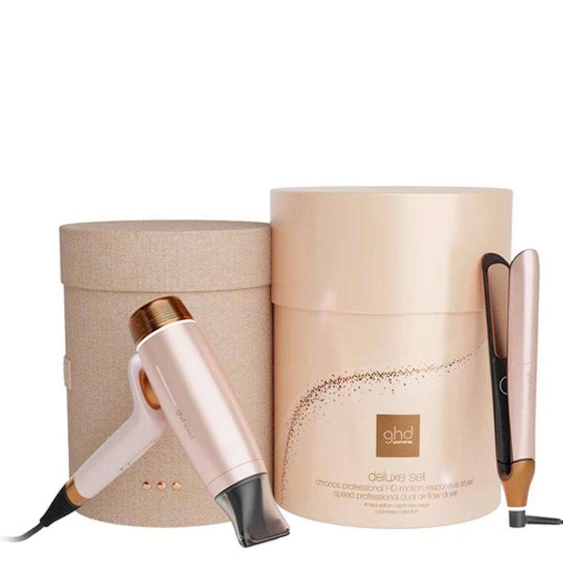 ghd Sculpt Hot Brush + Asciugacapelli Cashmere + Bag Set 